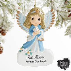 Personalized Precious Moments Angel Memorial Ornament
