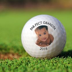6 Personalized Photo Golf Balls