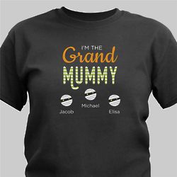 I'm the Grand Mummy Personalized T-Shirt