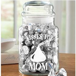 Personalized Hershey's Kisses Treat Jar