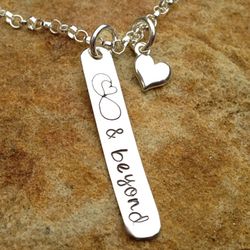 Infinity and Beyond Sterling Silver Necklace