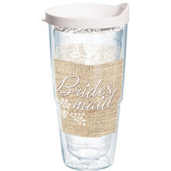 Bridesmaid's Casual Tumbler with Lid