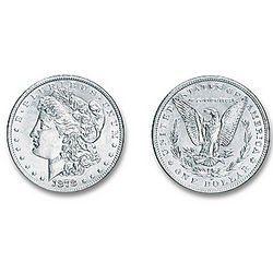 Final-Year Uncirculated 1921-P Morgan Silver Dollar Coin