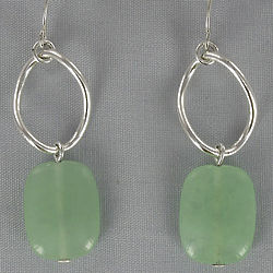 Jade Nugget Earrings
