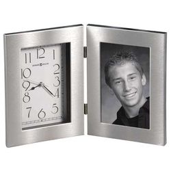 Personalized Lewiston Picture Frame Desk Clock
