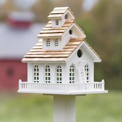 Wooden Steeple Birdhouse