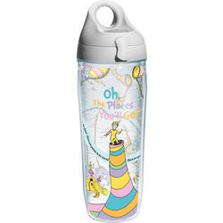 Dr. Seuss' Oh the Places You'll Go Water Bottle with Lid