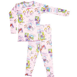 Girl's How To Babysit A Grandma Pajama Set