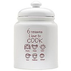 Personalized Reasons I Love Treat Jar