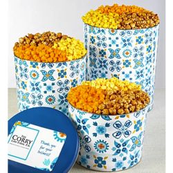 2-Gallon 3-Flavor Oceana Popcorn Tins