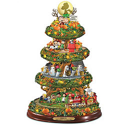 Great Pumpkin Halloween Tabletop Tree with Motion and Sound