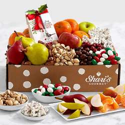 A Very Merry Christmas Fruit and Nut Gift Box