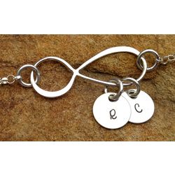 Together for Infinity Personalized Sterling Silver Necklace