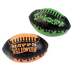 4" Halloween Footballs