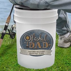 O'Fishal Dad Personalized Bucket Cooler
