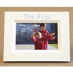 The Boys Hand-Painted Picture Frame