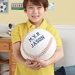 Personalized Plush Baseball