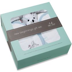 Liam the Brave New Beginnings Swaddling Baby Gift Set
