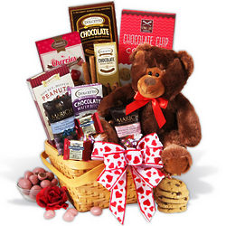 Wild About You Romantic Gourmet Gift Stack