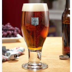 Concord Regal Crested Initial Beer Glass