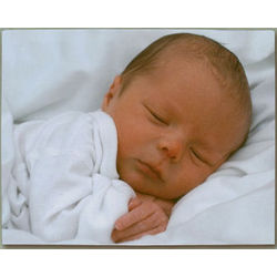 Picture Perfect New Baby 20x30 Photo Canvas