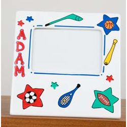 Personalized All Star Sports Frame