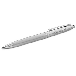 Avitar Satin Chrome Ballpoint Pen