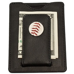 Chicago Cubs MLB Licensed Baseball Stitch Money Clip Wallet