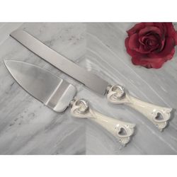 Two Become One Cake and Knife Set