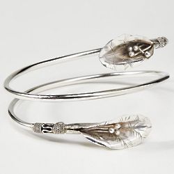 Double Flower Calla Lily Bangle