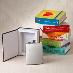 Personalized Book Flask