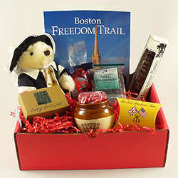 Boston Revolutionary Teddy Bear Gift Box
