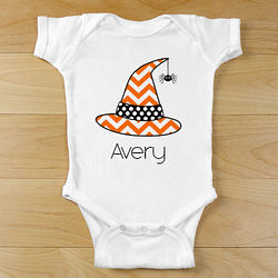 Personalized Little Witch Infant Apparel