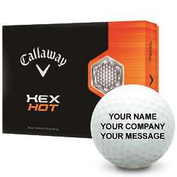 Callaway Golf HEX Hot Personalized Golf Balls