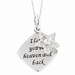 I Love You to Heaven and Back Necklace