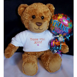 Personalized Thank You Teddy Bear