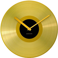 Golden Record Wall Clock