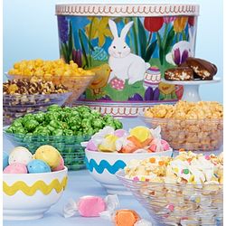 Easter in Bloom Snack Assortment Gift Tin