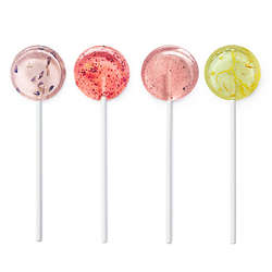 Edible Flower Lollipop Set