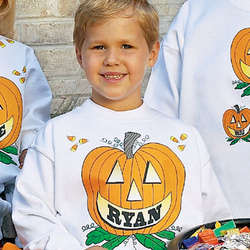 Pumpkin Youth Sweatshirt