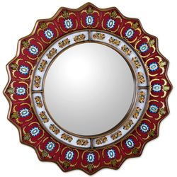 Ruby Medallion Mirror
