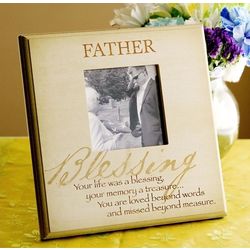 Loss of Father Memorial Frame - FindGift.com