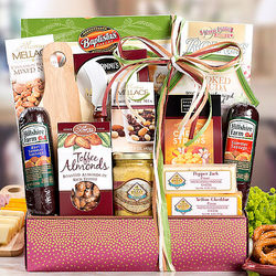 Meat & Cheese Gift Basket
