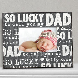 Dad Personalized Picture Frame