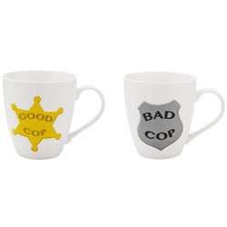 Good Cop Bad Cop Mug Set