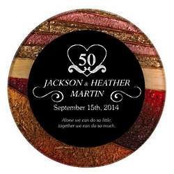 Personalized 50th Royal Anniversary Plaque