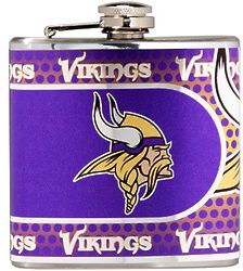 Minnesota Vikings Stainless Steel 6oz Flask