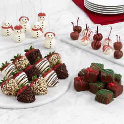 Deluxe Chocolate-Covered Holiday Dessert Favorites