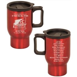 Personalized Travel Mugs with Roster