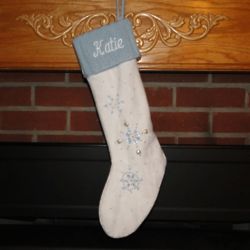 Snowed In Personalized Christmas Stocking